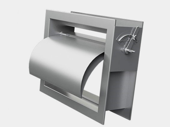 اسپیلت دمپر هوابر بین کانالی