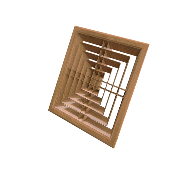 دریچه چوبی سقفی