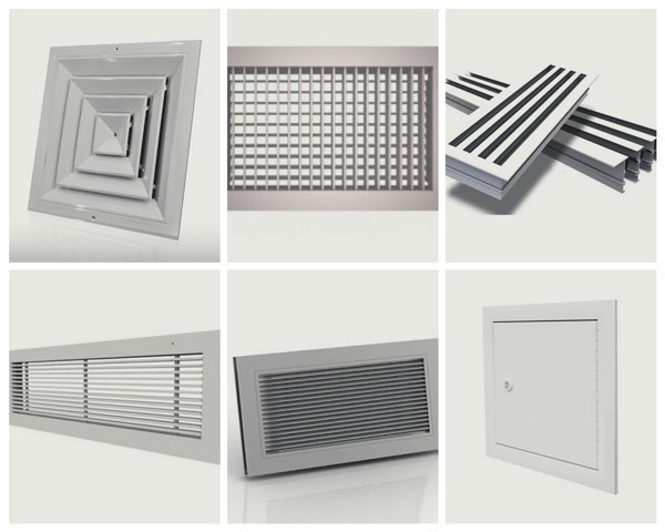 بهترین دریچه تهویه هوا برای منازل و محیط‌ های اداری